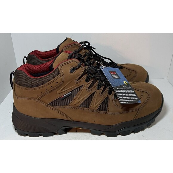 Red Wing Shoes Mens 14 TruHiker Boots 6672 Brown Waterproof Vibram Steel Toe - Picture 1 of 12